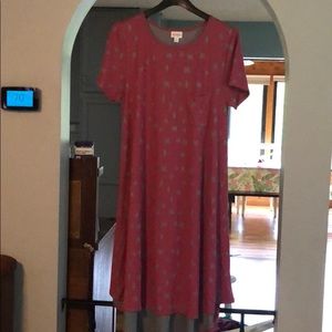 XL Raspberry & turquoise color Carly